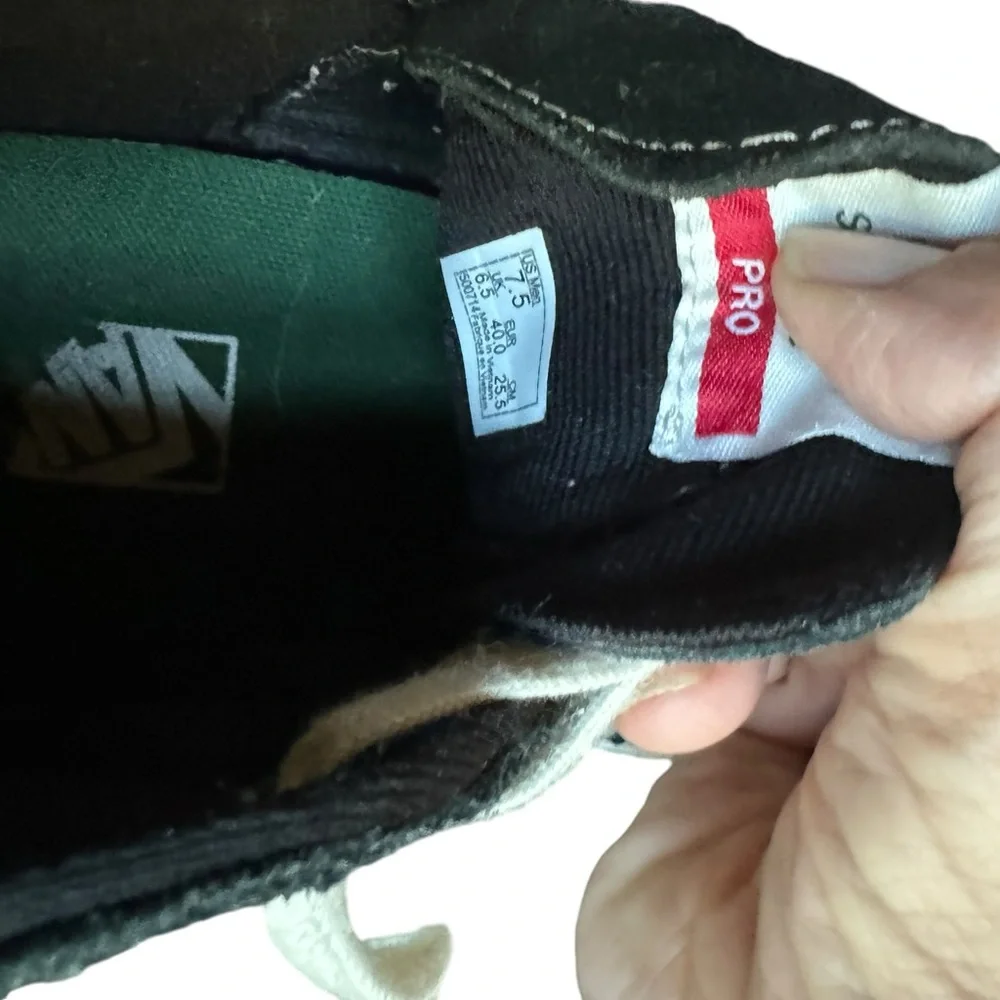 Vans canvas suede
